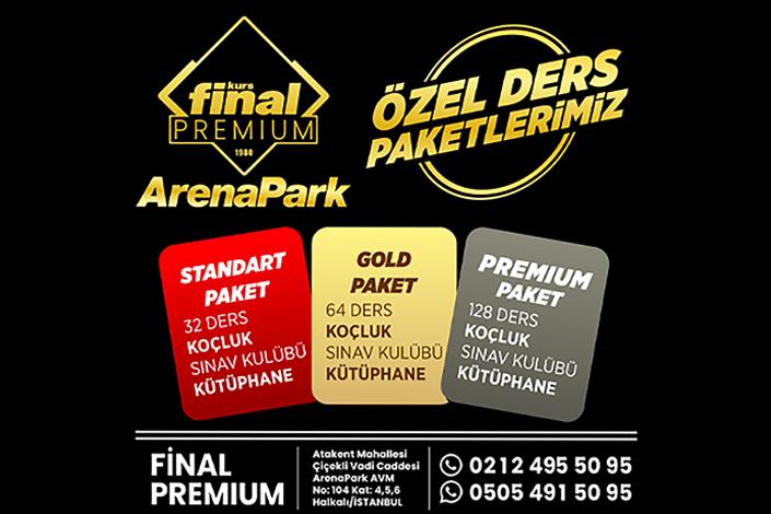Hedefine Uygun Özel Ders Seçenekleri Arenapark Premium’da!